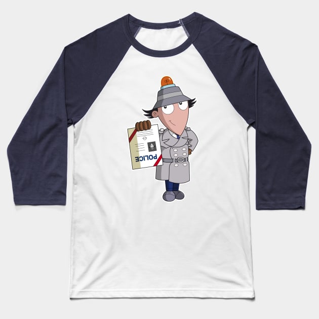 Chibi Gadget Baseball T-Shirt by AnaMartins